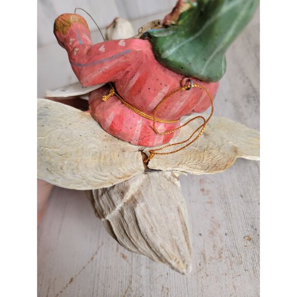 House of hatton AS IS Santa Claus goose ornament xmas - Picture 6 of 7